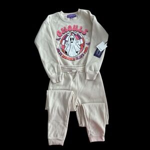 NWT Violet‎ Skye Ghouls Just Wanna Have Fun Set of Sweatshirt/Pants Size M (8)